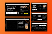 Black Bold Pitch Deck Google Slide, a Presentation Template by Aiyari Graphic (Thumbnail 2 of 5)