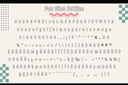 Fox Zine: 5 Font Styles, a Sans Serif Font by Fox7 By Rattana (Thumbnail 11 of 14)