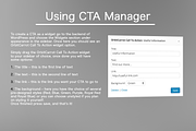 CTA Manager - WordPress Plugin, a WordPress Template by OrbitCarrot Marketing (Thumbnail 3 of 4)