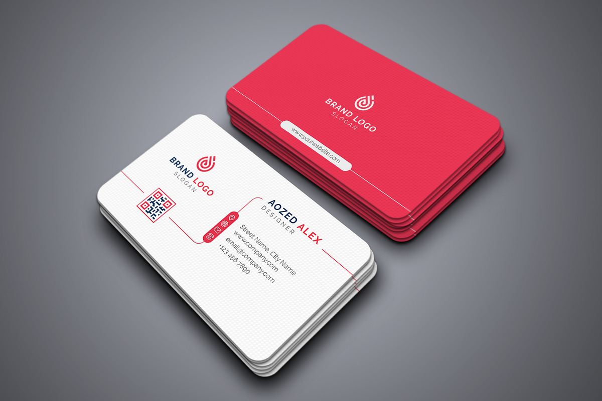 Corporate Business Card, a Business Card Template by GFXCity (Photo 2 of 4)