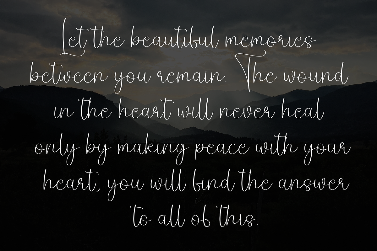 Spooky Vintage | Script Font, a Handwritten Font by Scratchones (Photo 6 of 9)