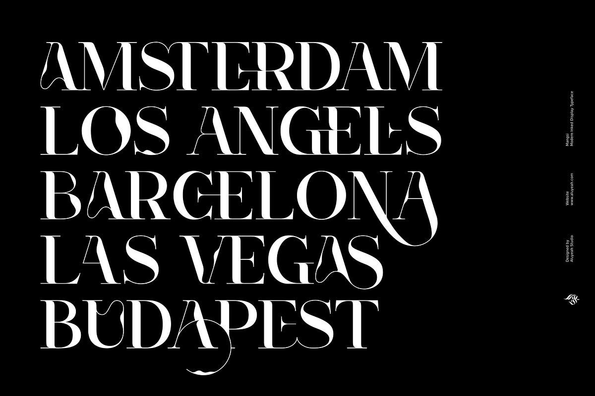 Mangsi | Inked Display Typeface, a Handwritten Font by Aluyeah Studio (Photo 5 of 16)