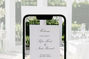 Calla Lily Welcome Sign Mockup, an Advertising Mockup by Serenefeeling (Thumbnail 5 of 6)
