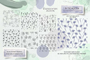 Wildflower Line Art Clipart, a Decorative Illustration by BalanceUA (Thumbnail 14 of 18)