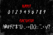 JENAKAR - Textured Brush Font, a Sans Serif Font by ENATIVE (Thumbnail 4 of 7)