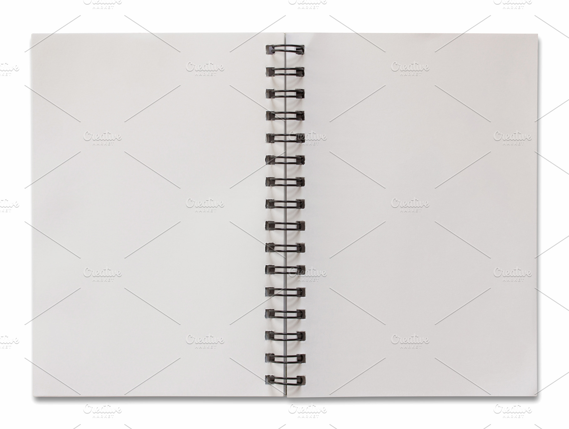 Open spiral notebook featuring book, notebook, and spiral, a School & Education Photo by aopsan
