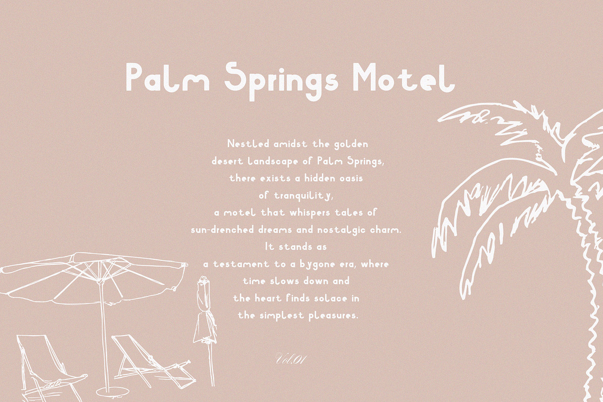 Salt Air Handmade Retro Sans Serif, a Sans Serif Font by Laras Wonderland (Photo 7 of 11)