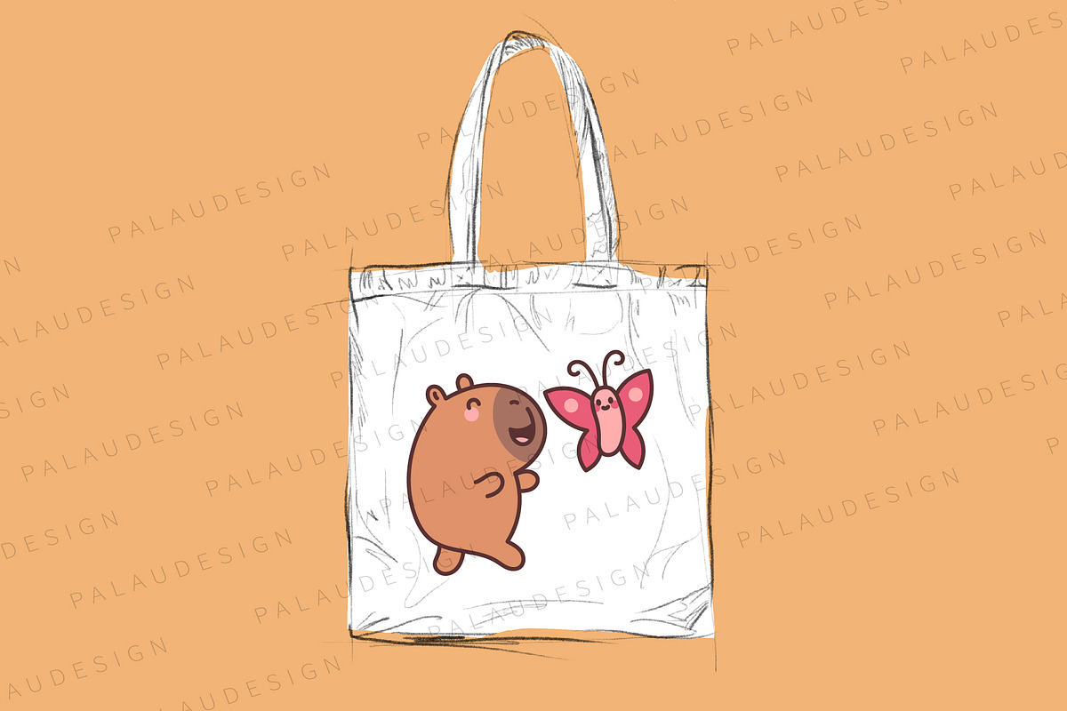 Cute Capybara Jungle Adventure, an Animal Illustration by Palau (Photo 6 of 12)