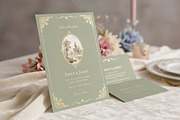 Church Venue Wedding Invitation, an Invitation Template by by creative paper (Thumbnail 3 of 5)