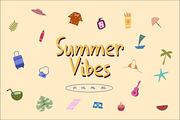 Summer Vibes Illustration, an Object Illustration by HunEyy (Thumbnail 1 of 7)