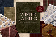 80 Hand-Painted Vintage Backgrounds, a Background Graphic by Mio Buono (Thumbnail 1 of 15)