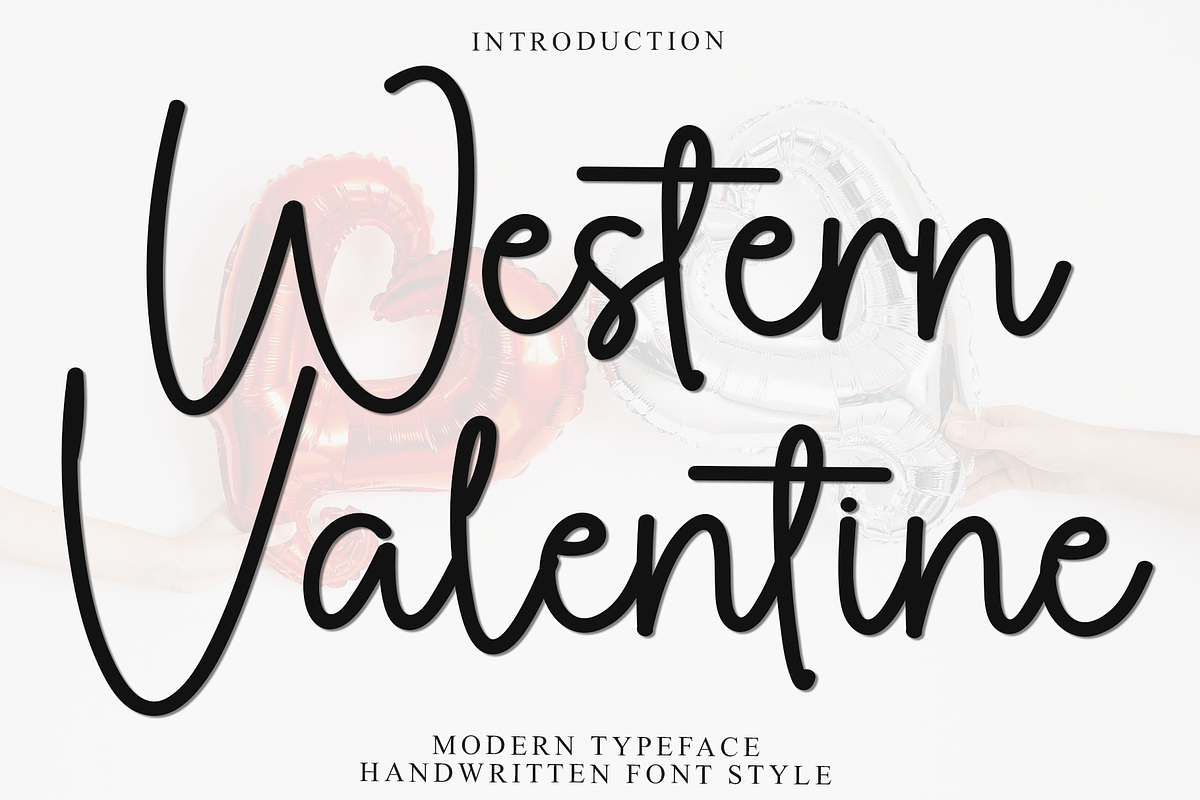 Western Valentine, a Handwritten Font by FreshTypeINK (Photo 1 of 8)