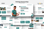 Strategic Partnerships Google Slides, a Presentation Template by Iqsiart Studio (Thumbnail 1 of 3)