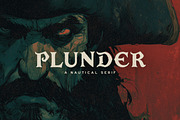 Plunder Typeface, a Font by Tugcu Design Co. (Thumbnail 1 of 4)