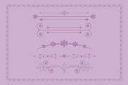 Floral Elements Dividers Collection, a Decorative Illustration by Photoshop Action (Thumbnail 6 of 6)