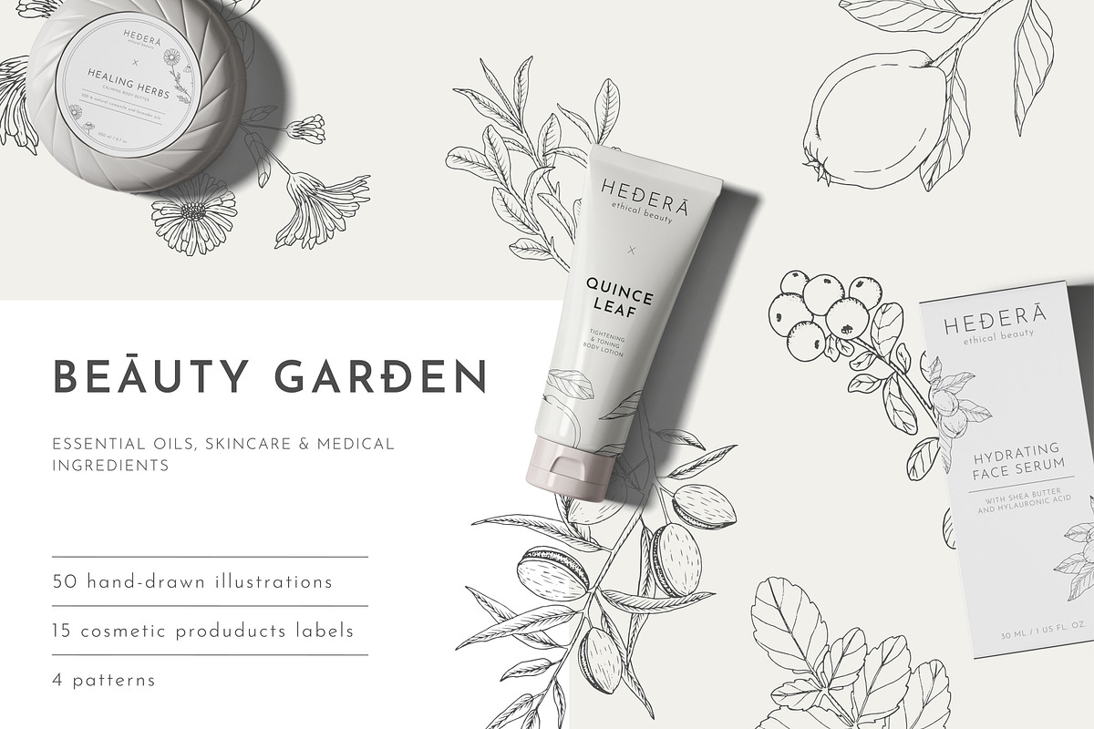 100+ plants bundle | vol. 1 + 2 + 3, an Illustration by Crocus Paperi (Photo 10 of 18)