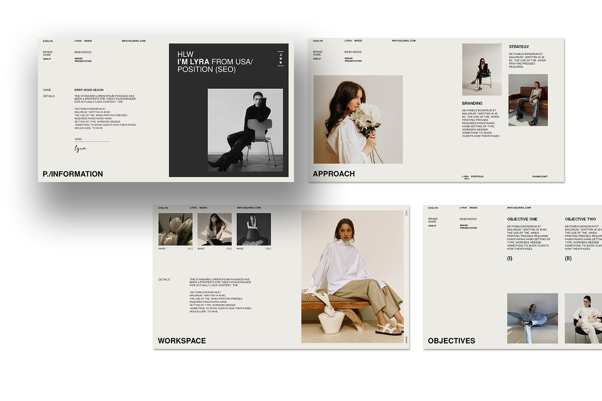 Mood And Brief Template, a Presentation Template by slidestock55 (Photo 6 of 10)