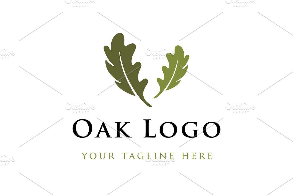 Autumn oak leaf logo, a Graphic by LOGOCREATIVE