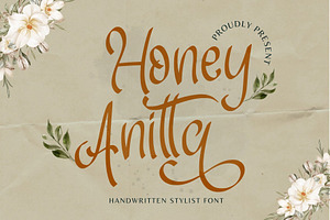 Honey Anitta | Handwritten Font