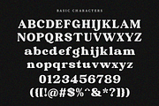 Chigora Dispaly, a Serif Font by Romiecreative (Thumbnail 11 of 12)