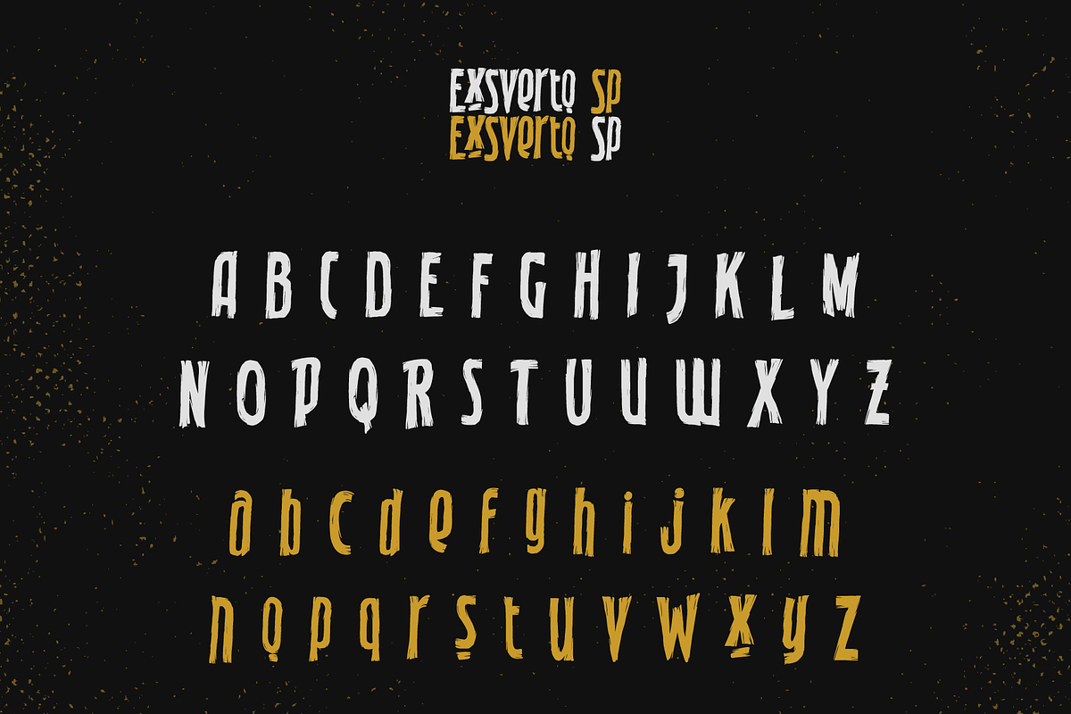 Exsverto Sp, a Font by ilhamtaro (Photo 9 of 12)