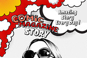 Retro Comic Book Style Poster Art, an Action Add-On by Photoshop Action (Thumbnail 17 of 21)
