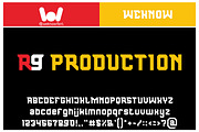 Republic Nine Font, a Font by weknow (Thumbnail 2 of 9)