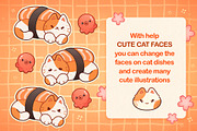 Procreate Brushes Anime, Cute Stamps, a Food Illustration by InkPrintsTattoo (Thumbnail 7 of 7)