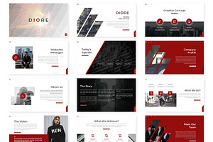 Diore - Keynote Template