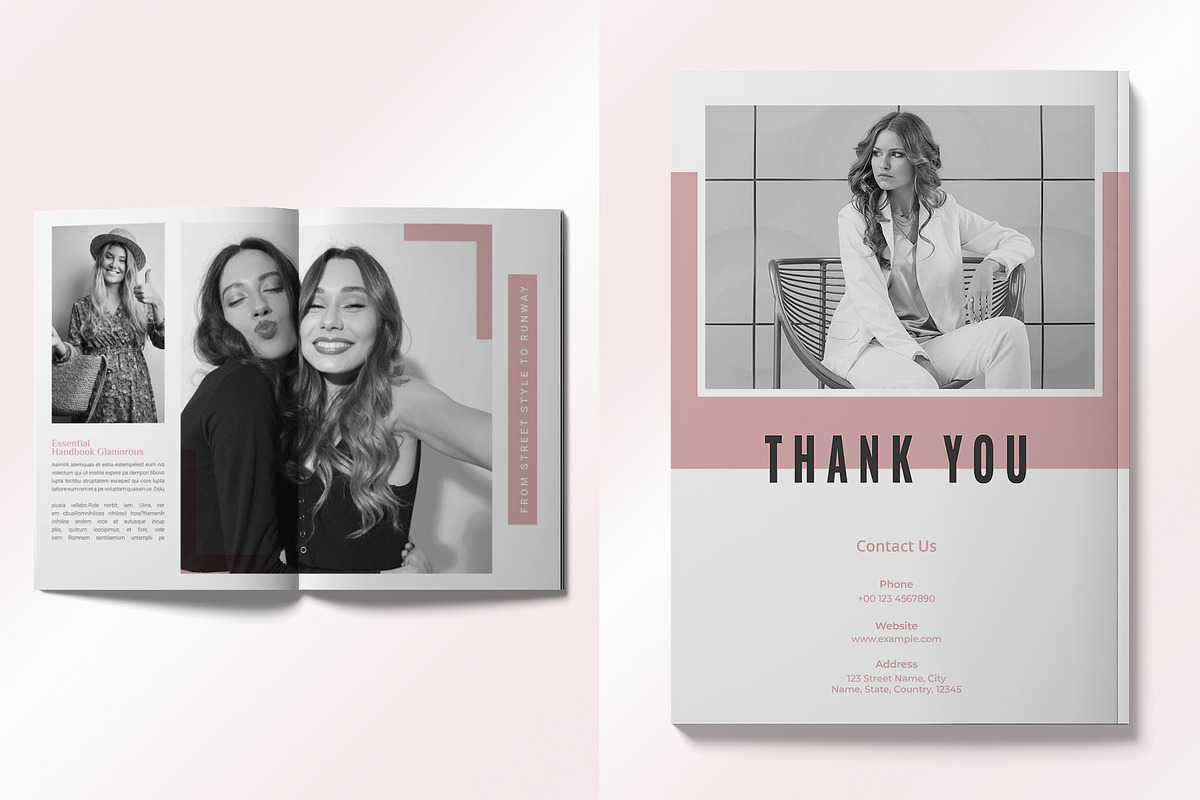 Modern Fashion Magazine, a Magazine Template by graphypix (Photo 9 of 9)