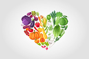 Vegetables vector set, a Food Illustration by Bigio Designs (Thumbnail 3 of 4)