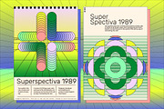 SuperSpectiva Retro Geo Clipart, an Object Graphic by angelainthefields (Thumbnail 4 of 17)