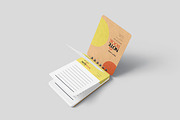 Top Bound Kraft Notepad Mockups, a Product Mockup by GfxFoundry (Thumbnail 4 of 6)
