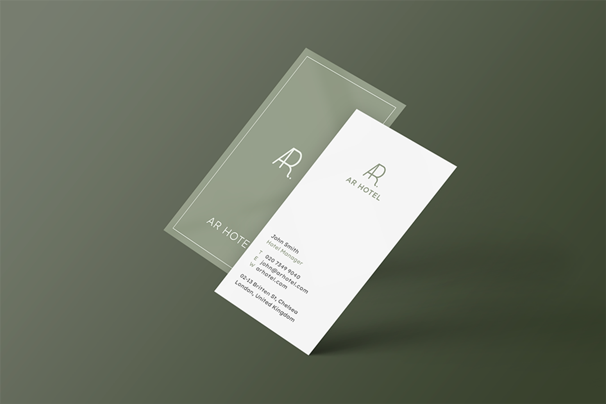 Corporate Business Card, a Business Card Template by Cassandra Cappello (Photo 2 of 3)