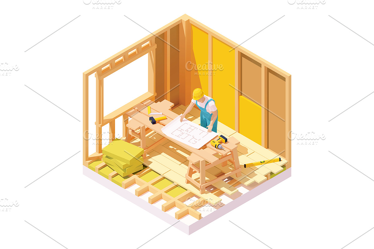 House construction & renovation, an Illustration by tele52 (Photo 28 of 33)