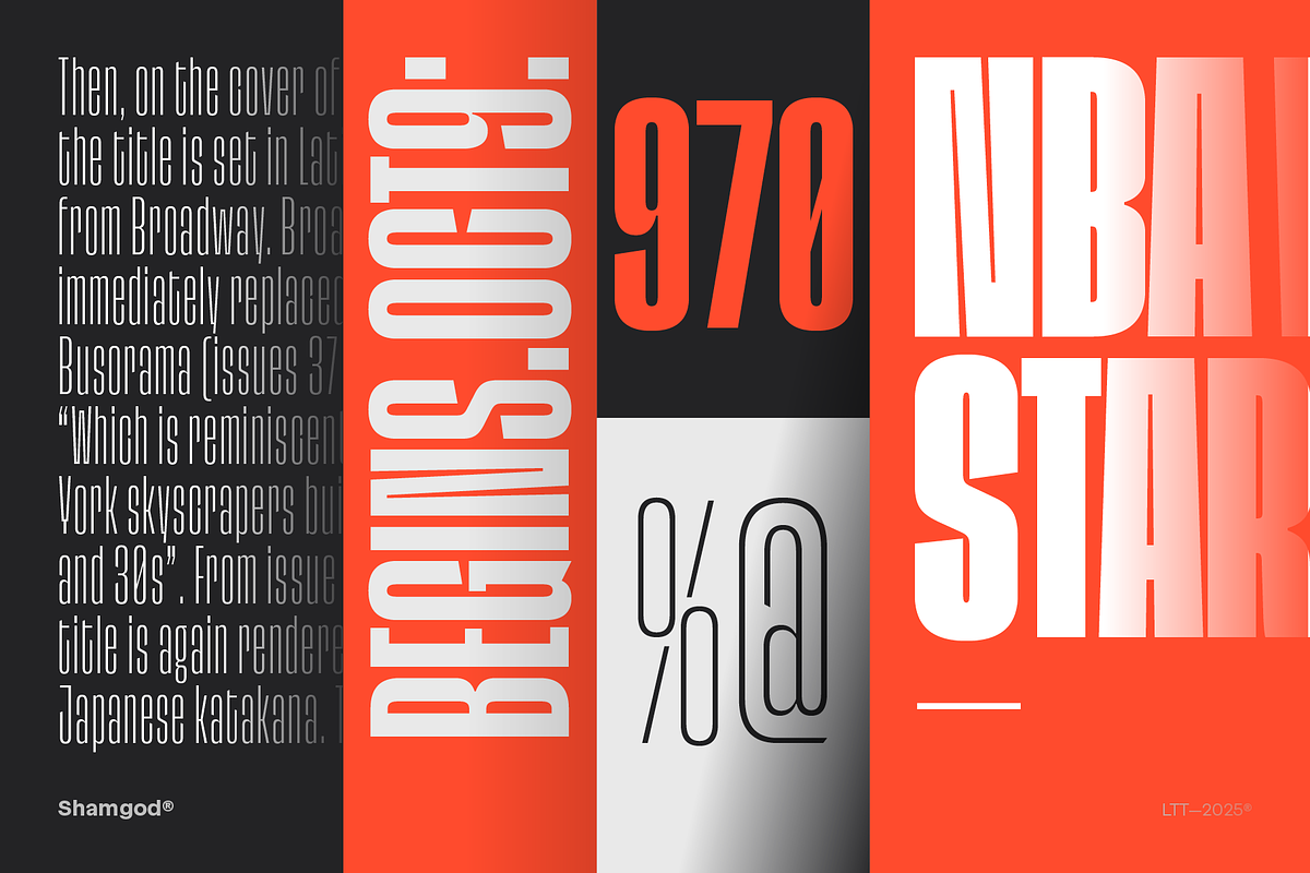 Shamgod, a Sans Serif Font by Latinotype (Photo 12 of 14)