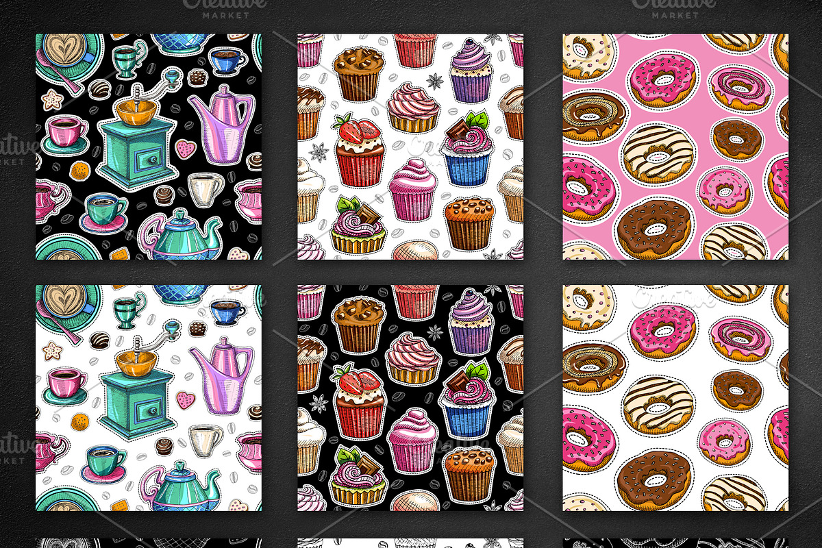 Big Coffee & Sweets Collection, a Brochure Template by Iraida_Bearlala (Photo 7 of 8)