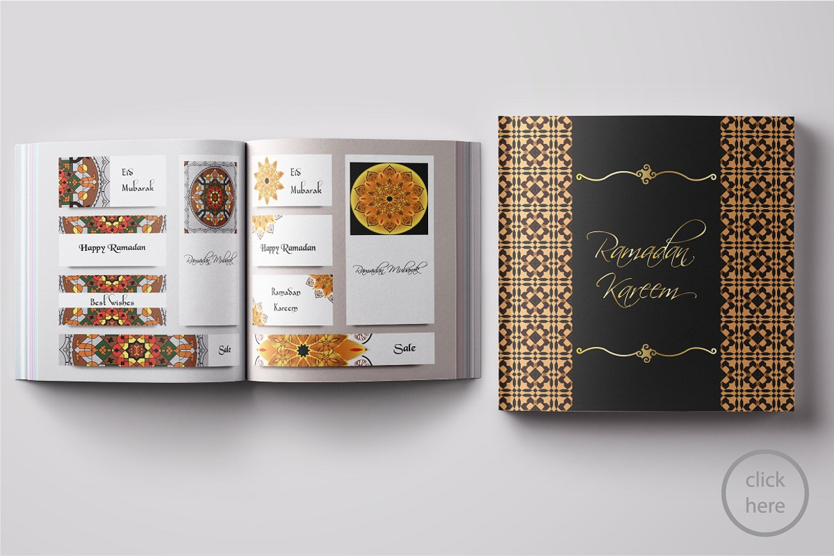 50 Ramadan designs, a Background Graphic by Big Bundles Shop (Photo 4 of 6)