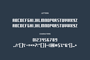Dalhabiel - Font, a Sans Serif Font by artchiles_design (Thumbnail 4 of 5)