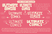 Mahogany - Groovy Font | NEW UPDATE, a Font by HeyFonts (Thumbnail 3 of 19)