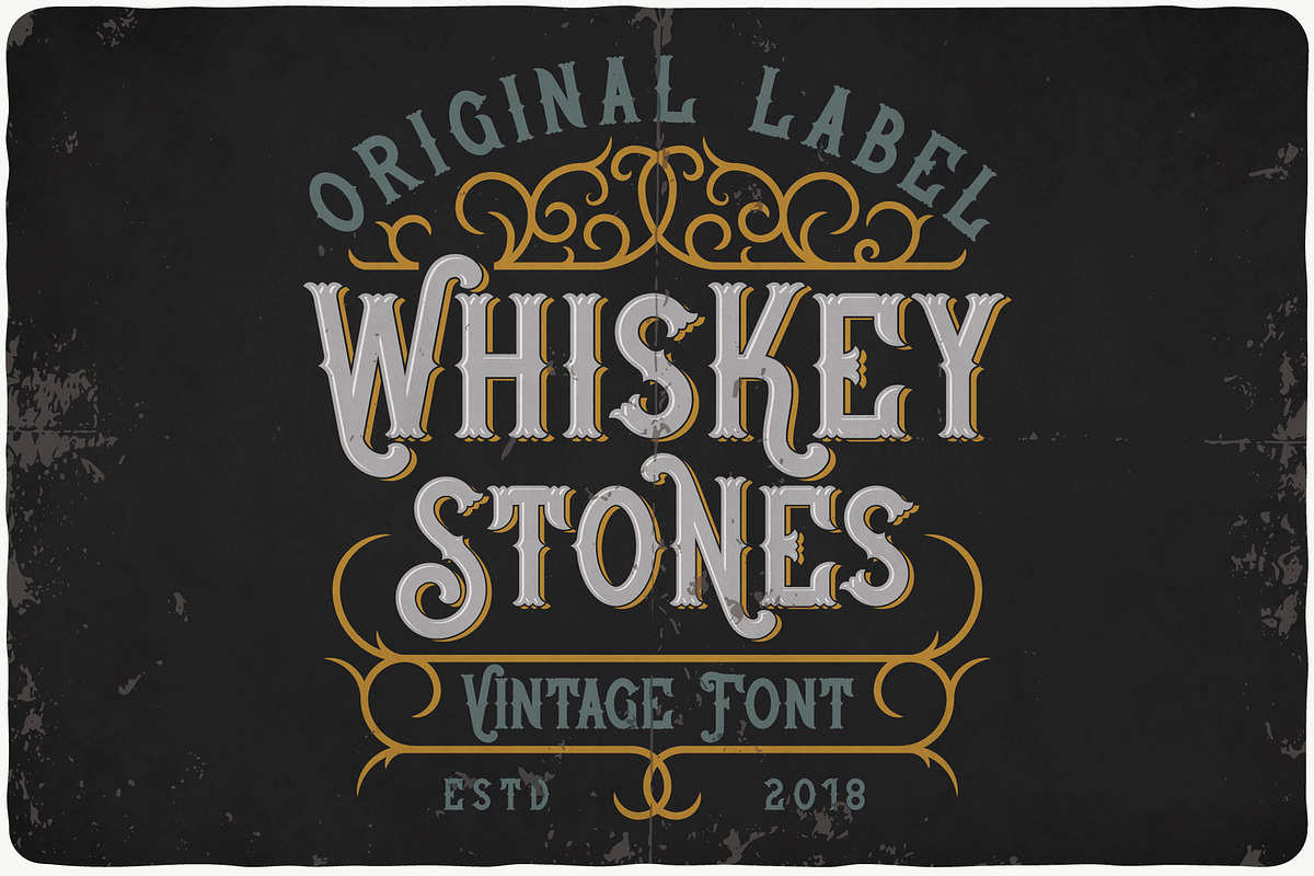 Whiskey Fonts Bundle, a Script Font by VozzyStock (Photo 9 of 12)