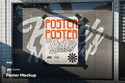 Poster Mockup, an Advertising Mockup by megostudi0 (Thumbnail 1 of 4)