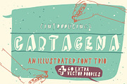 Cartagena Hand Drawn Font, a Sans Serif Font by Studio.lize (Thumbnail 1 of 8)