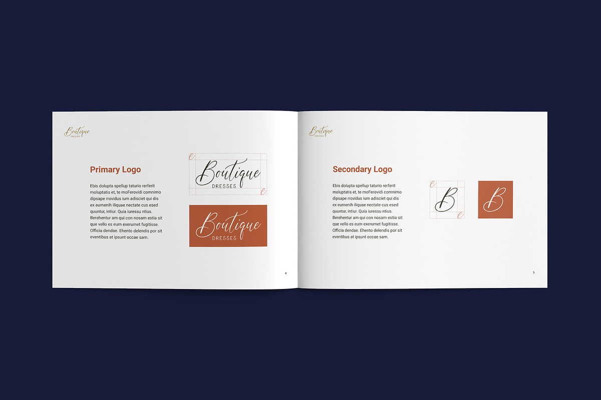 Tawny - Brand Guide, a Brochure Template by Letterlust Studio (Photo 4 of 15)