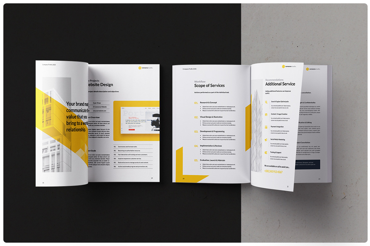 Proposal, a Brochure Template by StudioGraficso (Photo 3 of 10)