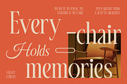 Rosmanic – Condensed Font, a Serif Font by Craft Supply Co. (Thumbnail 5 of 8)