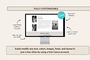 Classic Wedding Website Canva, a Landing Page Template by Preset Pixels (Thumbnail 2 of 9)