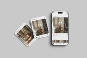 Realistic Social Media Mockup PSD, an Advertising Mockup by MA-KING_ART (Thumbnail 4 of 5)