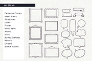 Doodle Planner Resources, a Decorative Illustration by insemar (Thumbnail 5 of 7)