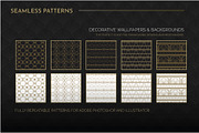 Art Deco Graphics Collection Vol 1, a Decorative Illustration by Wingsart Studio (Thumbnail 12 of 14)